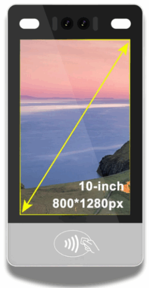 10" Facial Recognition