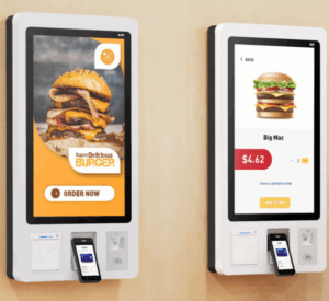 Alternative view of Self-ordering Kiosk