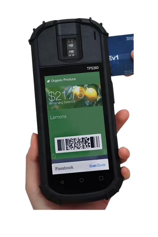 Máy quét sinh trắc học cầm tay 5" - Ảnh 4