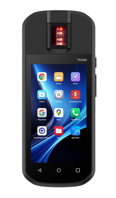 Máy quét sinh trắc học cầm tay 5" - Ảnh 2